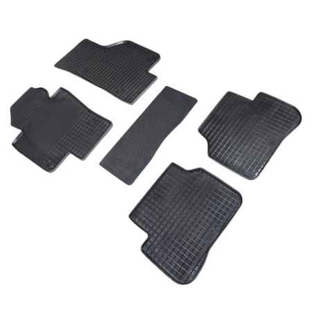 Rubber rugs ’grid’ for Volkswagen Passat B6, B7, 2005-2015