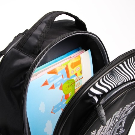 School backpack with an ergonomic back, 37x26x15 cm, Avengers-6