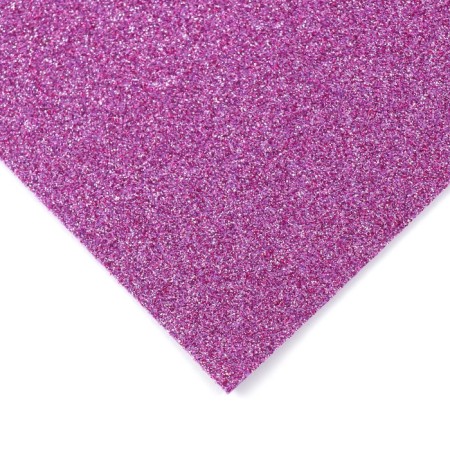 Foamiran glitter 1.8 mm (purple) 60x70 cm-1