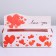Box for Makarun confectionery, packaging, "Love You", 18 x 5.5 x 5.5 cm