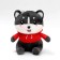 Soft toy "Husky in a sweatshirt", Mix colors