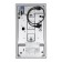 Honing surface Homsair HGS323GCS, gas, 2 burners, silver