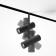 Technical TR005-2x12W3K-B, LED, 24 W, 193x160x362 mm, 1463 lm, 3000k, black, black