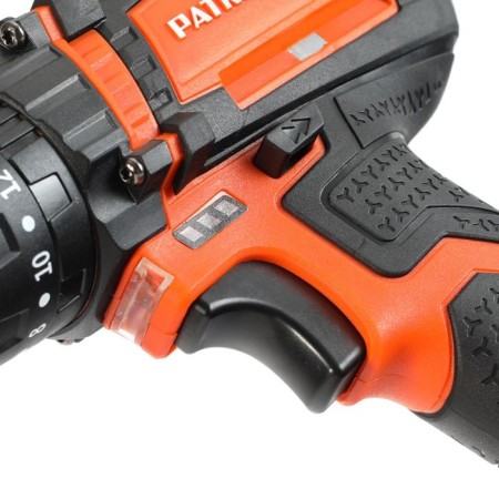 Drill-shuruvumvets Patriot Br201US-H, 20 V, Lion, 2x2 Ah, 30 Nm, shock-4