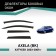 Defly window deflectors for Mazda Axela (BK), 2003-2009, hatchback