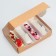 Box for eclairs, confectionery packaging, 4 inserts, “Made with love”, 20 x 15 x 5 cm