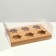 Box for 6 cupcakes, craft, 26.8 × 18.2 × 10 cm