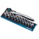 Set of end heads GROSS 14138, 12 items, rattle 120 teeth, 1/2 ", CRV