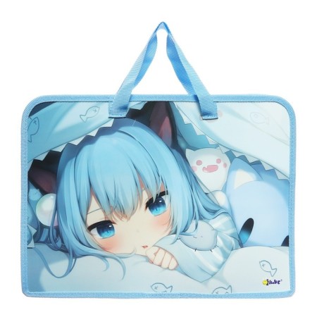 Folder with A4 handles, 340 x 245 x 75 mm, plastic, handles, PT-14-4 "Anime Milash"-2