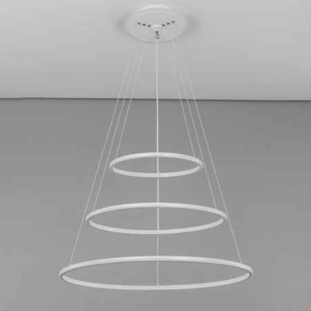 Suspended Citilux “Neon Smart” CL731A090E 80x80x40 cm, 3x36.7W, LED, white color-17