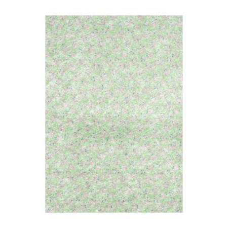 Colored felt is soft with the A4 Devente pattern. "Flower pattern" 5 colors, 5 sheets, thickness 2 mm-3