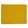 A mustard blanket with a contrasting edging Essential, size 230x250 cm