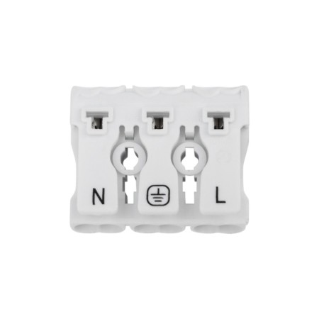 Domestic terminal KSP 3-pole with mounting legs (100 pcs./Units) Rexant-2