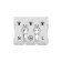 Domestic terminal KSP 3-pole with mounting legs (100 pcs./Units) Rexant