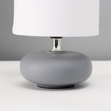 Assens table lamp E14 40W gray-white 13x13x22 cm-5