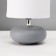 Assens table lamp E14 40W gray-white 13x13x22 cm