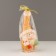 Decorative candle "Fairytale Santa", 5.7x5.8x13.2 cm, metallic