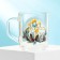 Glass mug "Merry Christmas!", 200 ml