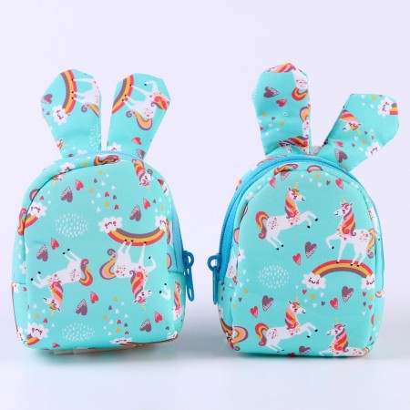 Keychain "backpack Vyuka", 10 cm, blue color-4