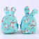 Keychain "backpack Vyuka", 10 cm, blue color
