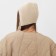 Women's cap with a rabbit hair, p. 56 cm, beige