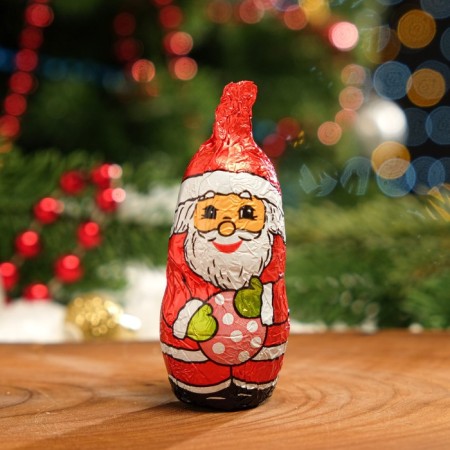 Chocolate Dairy Figure "Christmas tree decorations", 100 g-2