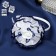 Hair cap "Baby" Fasting edges, 0.9 cm, blue-white