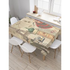 The tablecloth “Paris cabaret”, rectangular, oxford, size 145x180 cm
