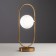 Freya Fr5233TL-01BS Inversion, 170x140x425 mm, G9, 1x25W, brass color, brass