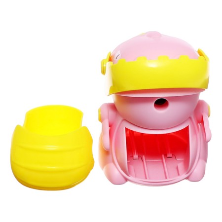 Mechanical sharpener with container "Dragon" pink-5