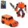 Robot transformer "SUV", color orange