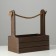 Wooden Kashpo 25.5 × 15 × 30 cm "Provence", pen Kanat, brown