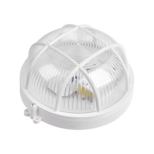 LED emergency lamp, 8 W, IP54, 6500K, 220 V, plastic, white