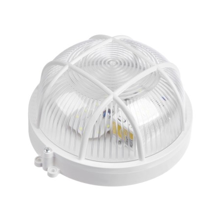 LED emergency lamp, 8 W, IP54, 6500K, 220 V, plastic, white