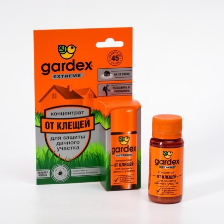 Gardex Extreme concentrate, to protect the country area from ticks, bottle, 50 ml