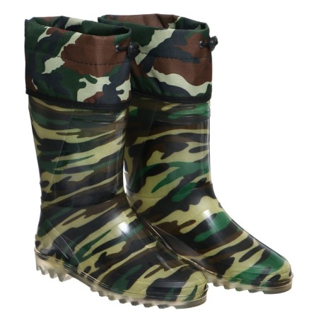 Men's boots S-10RUM, PVC, insulated, camouflage mix, size 40 (255)-3