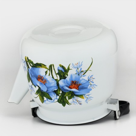 Kettle with the “Blue Flowers” ​​button, 3.5 l, induction, white color-3