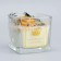 Aromatic candle "Aroma Art", passionate samba, square, 8x10.5 cm