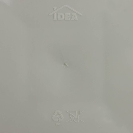 Kashpo for flowers with an insert "Rotang", 21 l (11.2 l), white color-4