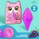 Lip gloss "cat", grape aroma