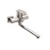 BUNE BOOOU B8215-18F bath, pour 350 mm, shower set, brass, chrome