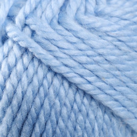 Yarn "Budget maxi" 40% wool, 60% acrylic 140m/150g (blue - 015)-1
