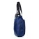 Women's bag 12822, 28x34x12 cm, textiles, 1 depth, blue
