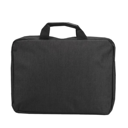 Business bag, lightning department, external pocket, black color-1