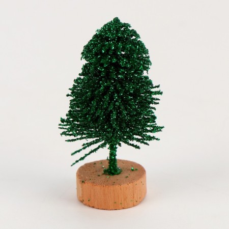 Miniature Puppet "Christmas tree", set of 5 pcs., Size 1 pc. - 4.5 × 2 × 2 cm-1