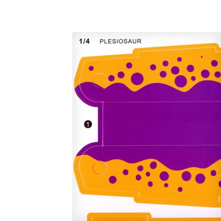 Set for creativity Sector 3d figures "Plaziosaurus"-2