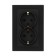 Double Tot Matte Glass, 16 A, hidden, with salary, glass, black