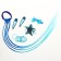 Gift set of hair accessories "Elsa", cold heart