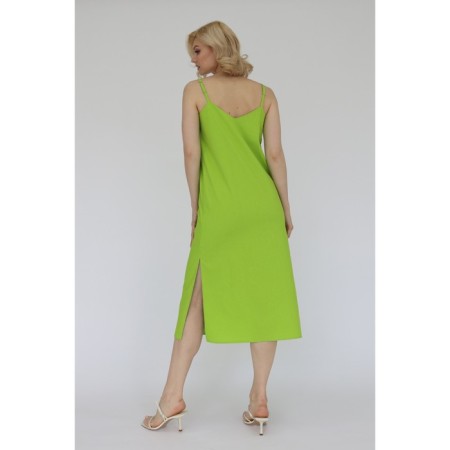 Dress in linen style, size 42-1