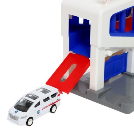 Parking "ambulance", lifting mechanism, 1 machine in the kit, mix-7